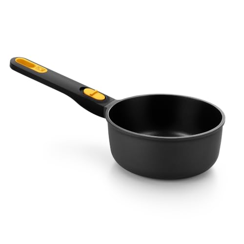 BRA Origen | Cazo 16 cm, aluminio fundido, antiadherente, sin PFOA, full induction, apto para todo tipo de cocinas, incluida inducción