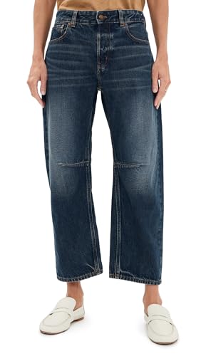 Madewell Women's Petite Darted Barrel Leg Jeans