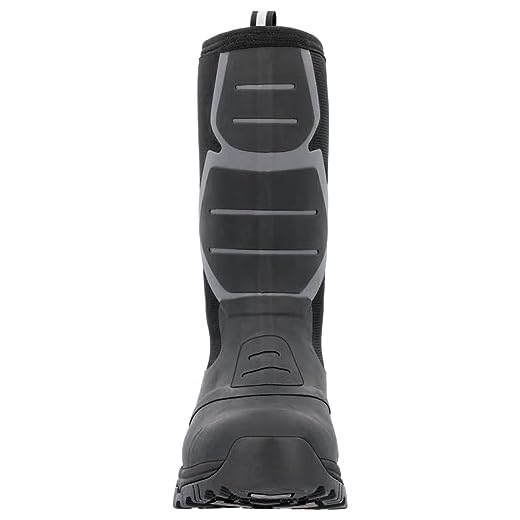 Muck Apex Pro Waterproof Flexible Shock-Absorbing Vibram Arctic Grip All Terrain Outdoor Winter Boots Men's AG at TL, Black, 14
