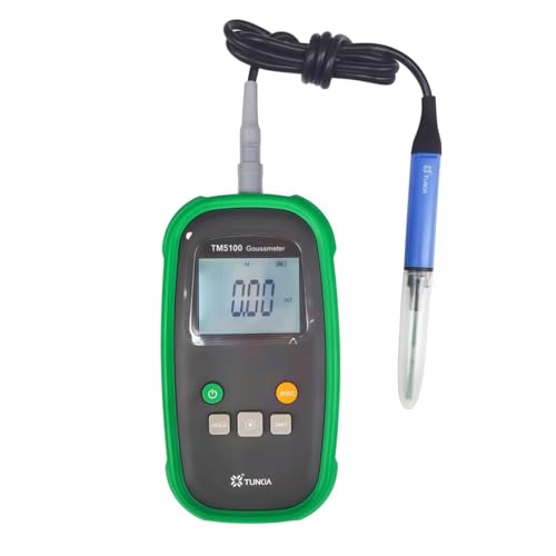 TM5100 Portable Digital Gaussmeter Surface Magnetic Field Gauss Meter High Precision Magnetometer (Level 5:±5%)