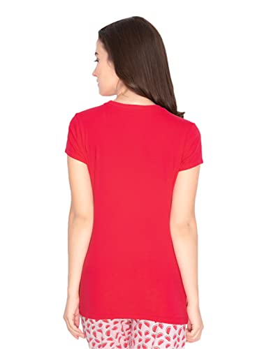 Image of Lyra Women's Cotton Regular Fit T-Shirt