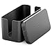 Produktbild deleyCON Kabelmanagement Box Kabel Organizer Box Kabelkasten 23,5cm x 11,5cm x 11,5cm Robuster Kunststoff 2 Seitliche Kabelführungen Schutz und Sicherheit Schwarz