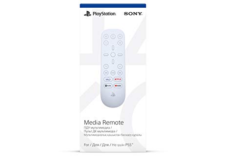 Image of Sony Dualsense Wireless Controller Black & Media Remote - (Playstation5)