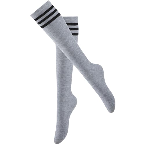 Image of Knee High Socks for Women, Long Tall Knee Tube Socks