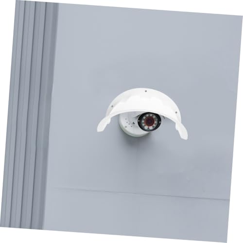 Protector de lluvia para cámara exterior Operitacx de abs blanco 3 uds 4