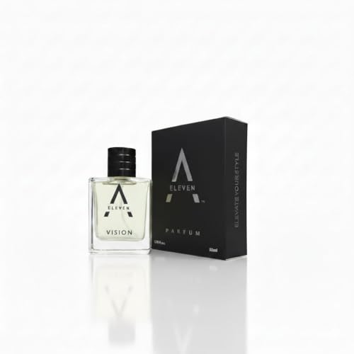 Image of A ELEVEN VISION Citrus Woody Perfume for Men & Women Eau De Parfum Long Lasting Fragrance with Bergamot Orange Neroli Ginger Cinnamon Amber Guaiac Wood 50ML