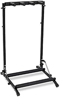 Gorilla 3-Way Multi Guitar Stand Foldable Acoustic Electric Bass Guitar Rack (3x Electric or 2x Acoustic) inc Lifetime warranty