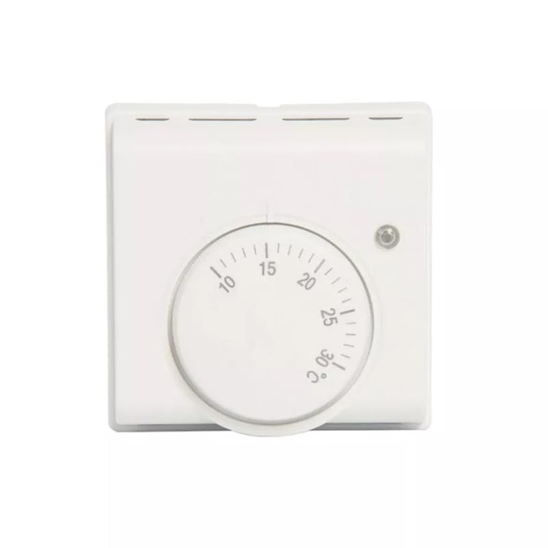 Home White Central Heating Room Temp Replace Thermostat Mechanical Stat 2 Wire