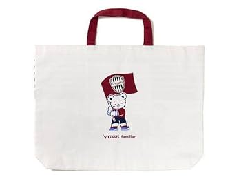 【未使用品】ヴィッセル神戸　サイン入り　トートバッグ 数字5 刺繍 バッグ ミニトートバッグ トートバッグ グッズ 数字