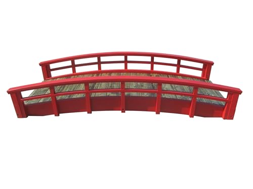 Monet's Japanese Bridge 8 ft. (Red)