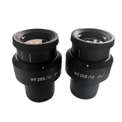 Microscope Adjustable Widefield Microscope Eyepiece 20X Binocular Trinocular Stereo Microscope Ocular 30MM Len