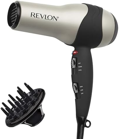 REVLON 1875 Watts Volumizing Turbo Hair Dryer, Multicolour