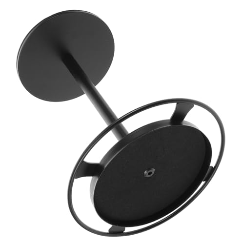 VOSAREA Eyeglass Holder Stand with Storage Tray Metal Frame Sunglasses Organizer for Desk Compact Display Rack for Stylish Desktop Storage