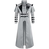 Chaqueta Steampunk para hombre para personajes góticos piratas