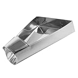 FELTECHELECTR Pala para Servir Alimentos Acero Inoxidable Ergonómica para Envasado y Cocina Pala Plana de Cocina para Patatas Fritas y Snacks Herramienta Portátil para Bolsas y Preparación de