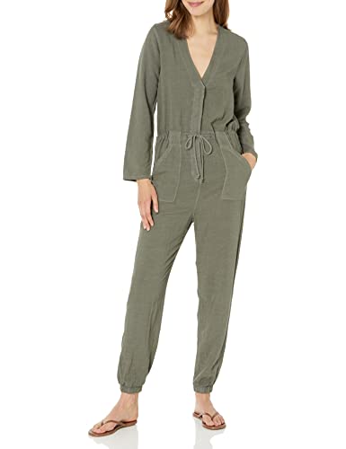 Combinaison marron pour femme en taille XL style barboteuse vintage