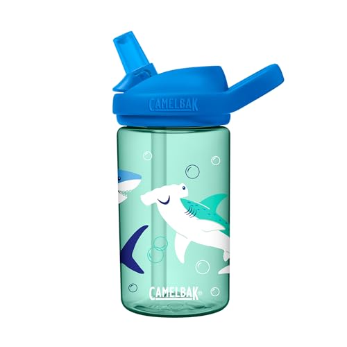 Image of CamelBak Eddy+ Kids Bite Valve Straw Tritan Renew Water Bottle | Kids, with Tritan Renew