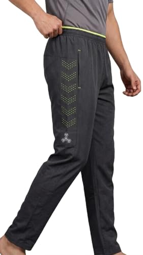 Image of Prince Sports Men's Chevron Pattern Track Pant | Sports, Gym & Casual Wear Lower for Men
