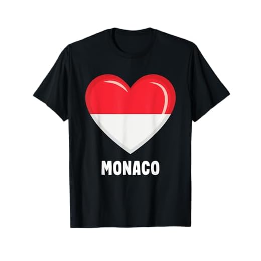Drapeau Monaco Monacan T-Shirt