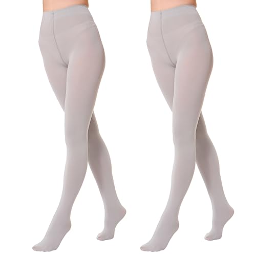 Image of EVERSWE 2 Pairs Pack Women's Opaque Tights