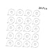 IWOWHERO 20pcs Nail Art Wire Boxes Manicure Extracting Line Tools Storage Box for Wire Nail Strips