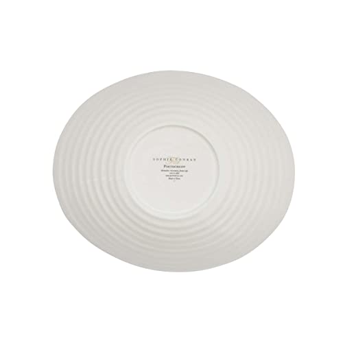Portmeirion Sophie Conran White Small Salad Bowl | 9.5 Inch Serving Bowl For Salad, Pasta, And Fruit | Made From Fine Porcelain | Dishwasher And Microwave Safe #TOP4