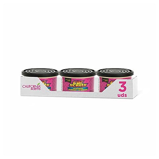 California Scents f332 ambientador, Cereza (Coronado Cherry), Set de 3