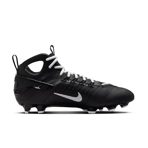 Image of Nike Huarache 9 Elite Mid Lacrosse Cleats