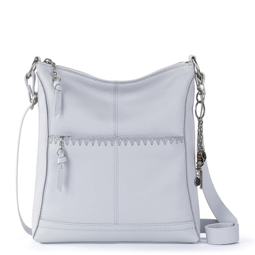 The Sak Lucia Leather Crossbody Purse, Zipper Closure with Adjustable Strap