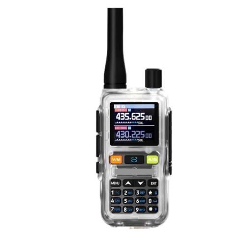 Mini walkie talkie compatible con Baofeng con reloj dual y tipo C 2
