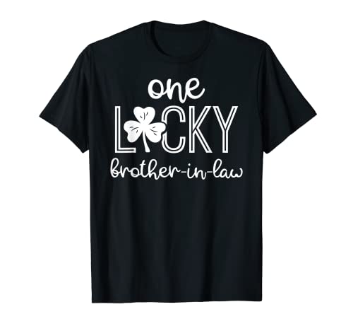 Homme Chemise humoristique pour homme « One Lucky brother in law » T-Shirt