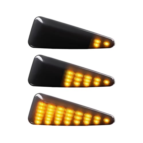 Luces intermitentes de señal de giro izquierda derecha negras para Stepway 3