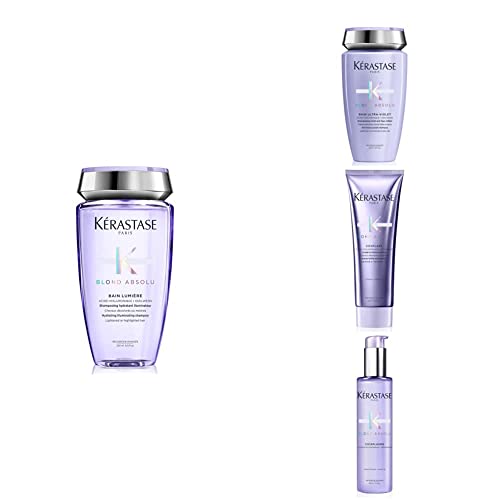 Kérastase Blond Absolu, Hydrating Illuminating Shampoo + Anti-Bra...