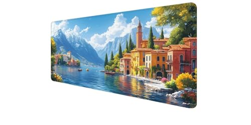 Tapis de souris grand format pour protéger le bureau des liquides