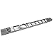 Whirlpool W10194061 Refrigerator Toe Grille Genuine Original Equipment Manufacturer (OEM) Part