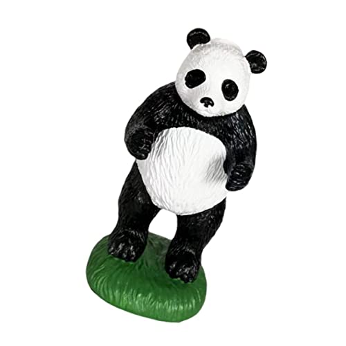 HEALLILY Adorable Panda Eyewear Support Rack Creative Resin Glasses Holder for Home Decor Unique Desktop Storage present for Panda Lovers