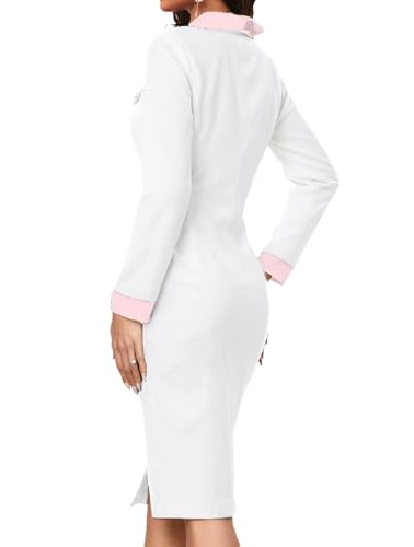 Image of Women's Elegant Dress Sexy Clubwear Casual Fashion Pencil Outfits Bodycon Maxi Wear to Work Dresse