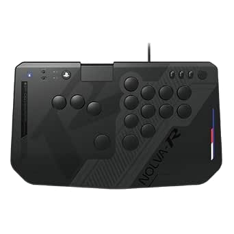 HORI NOLVA Reactor Mechanical All-Button Arcade Controller for PlayStation 5, PlayStation 4, and Windows PC