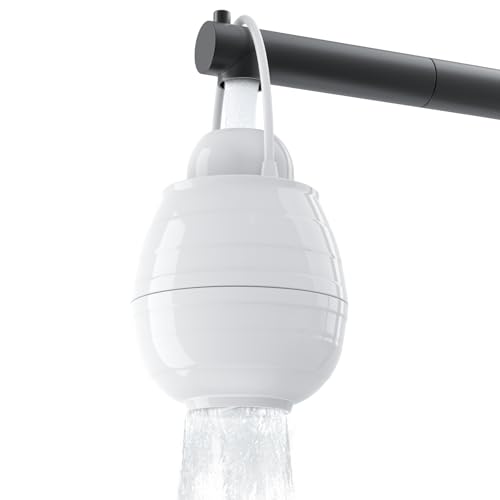 Image of Family Bath Water Filter for Tub Faucet – 10-Stage Filtration, Removes Chlorine & Impurities, Softens Hard Water, Gentle on Skin & Hair, Easy to Install (White)