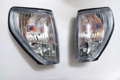 Par de lámparas de señal de giro delantero, para Toyota Land Cruiser PRADO 2000-2002
