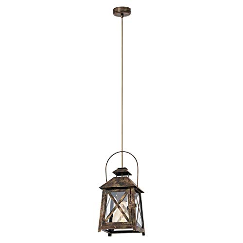 Eglo Redford Lampadario a Sospensione, Argento