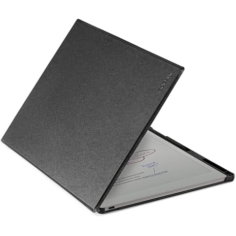 CoBak Case for 11.8" Remarkable Paper Pro Color Tablet 2024 Released- Smart Auto Sleep/Wake Folio Lightweight Protective Cover with Built-in Pen Holder and Nibs Holder (Black) Cover
