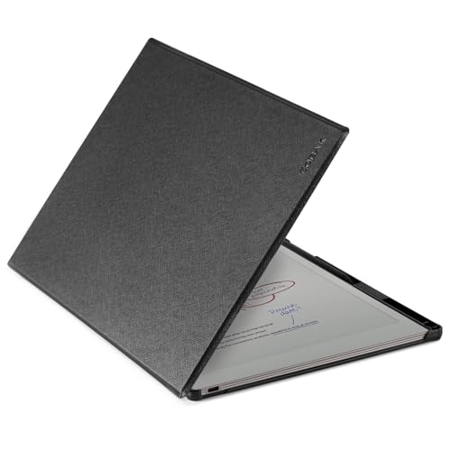 CoBak Case for Remarkable Paper Pro Color Tablet 11.8 2024 Released- Smart Auto Sleep/Wake Folio Lightweight Protective Cover with Built-in Pen Holder and Nibs Holder (Black)