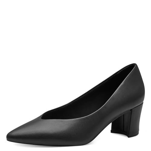 MARCO TOZZI Damen Pumps, Blockabsatz, weiches FEEL ME Fußbett, ideal für Business und Freizeit