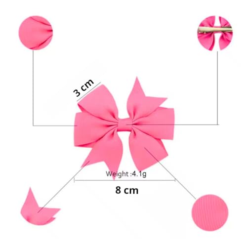 Laço Lacinho Para Cabelo Infantil Bico de Pato Menina Presilha Jacaré Catavento Gorgorão Princesa Fe