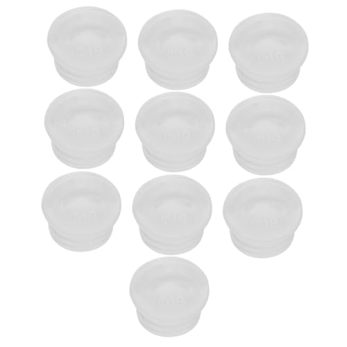 Mikinona 10 Piezas Tapones de Silicona para Cubo de Fregona Tapón Flexible y Resistente para Orificio de Repuestos Duraderos para Drenaje de Cubos de Limpieza