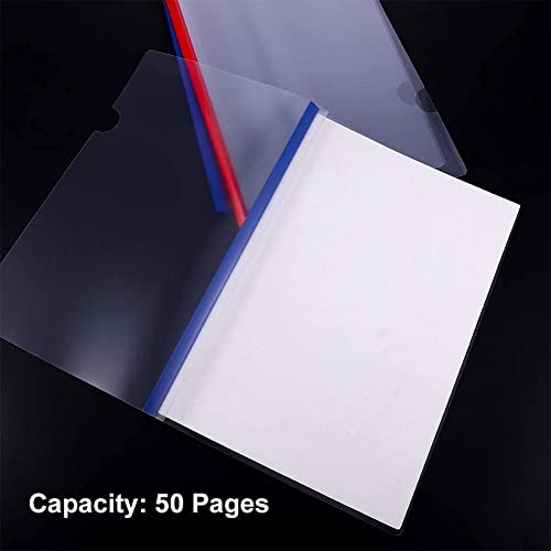 LILOVE 20 cartelline trasparenti A4 a clip