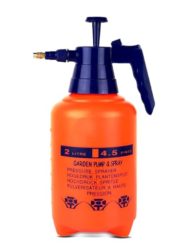Prextex Pressure Spray Pump (2L) - Gardening Water Sprayer for Home, Plants, and Lawn - Plant Watering Can