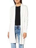  Morgan Gilet Long Uni MCAPS Chaqueta de Punto, Off White, TS para Mujer