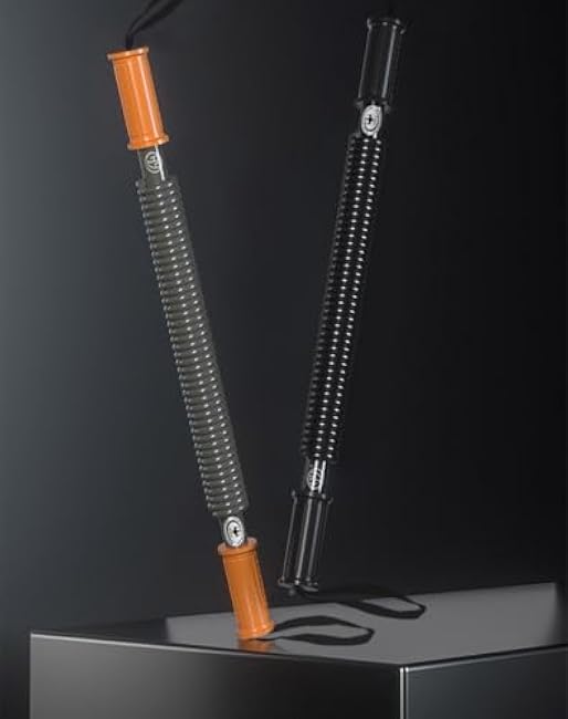 HAOYING Power Twister Bar Arm Shoulder Upper Body Chest Builder Strengthener Spring Exercise Bicep Blaster 20 kg - 110 kg